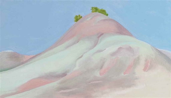 Small Lavender and Grey Green Hill