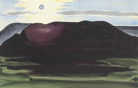 Untitled (Landscape) by Georgia O'Keeffe, 1930