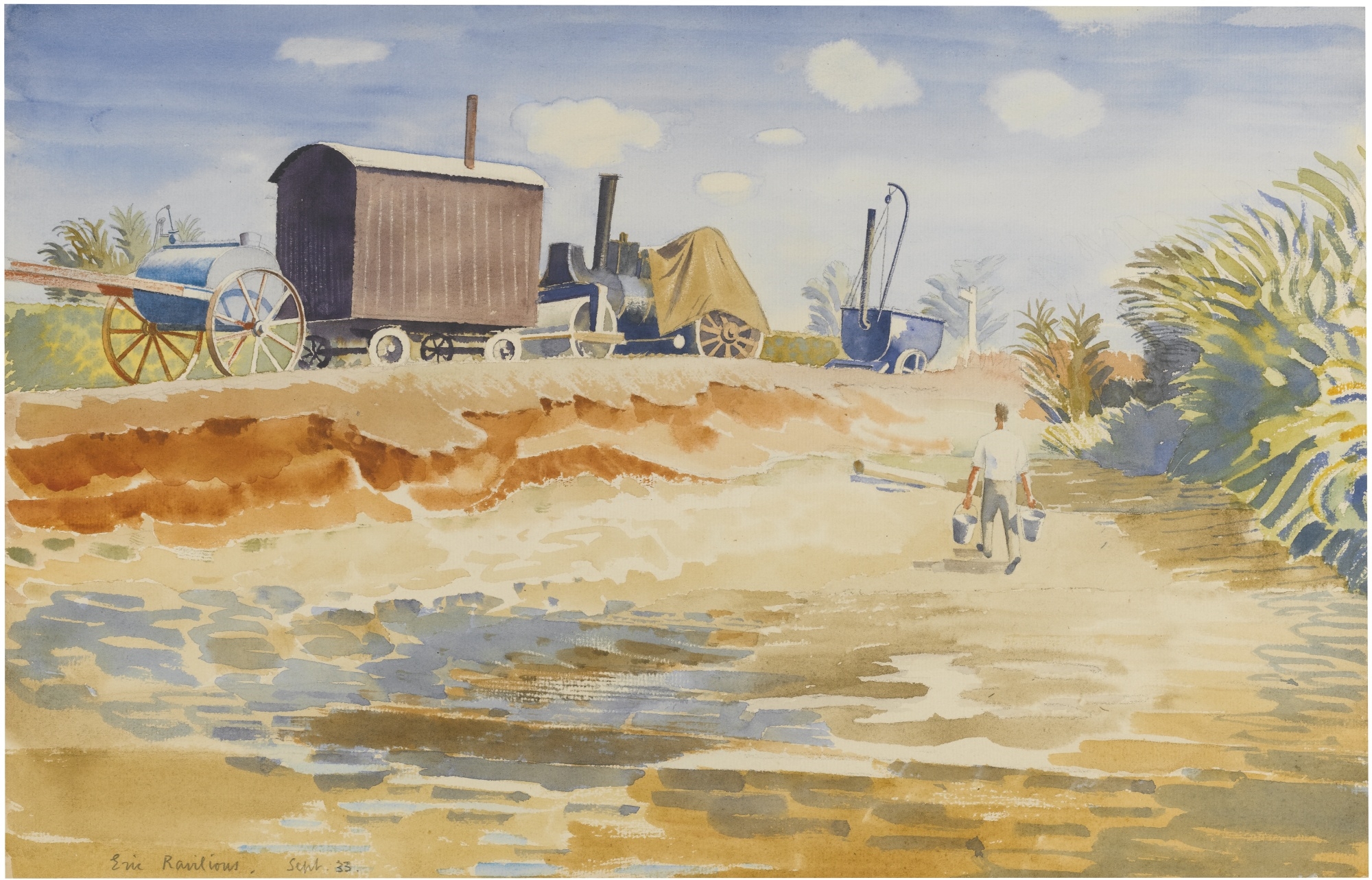 Eric Ravilious | DROUGHT | MutualArt