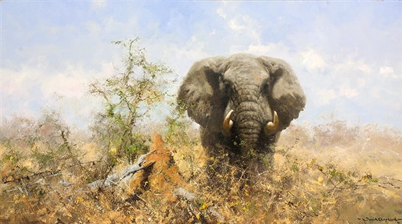 David Shepherd | African Elephant (1982) | MutualArt