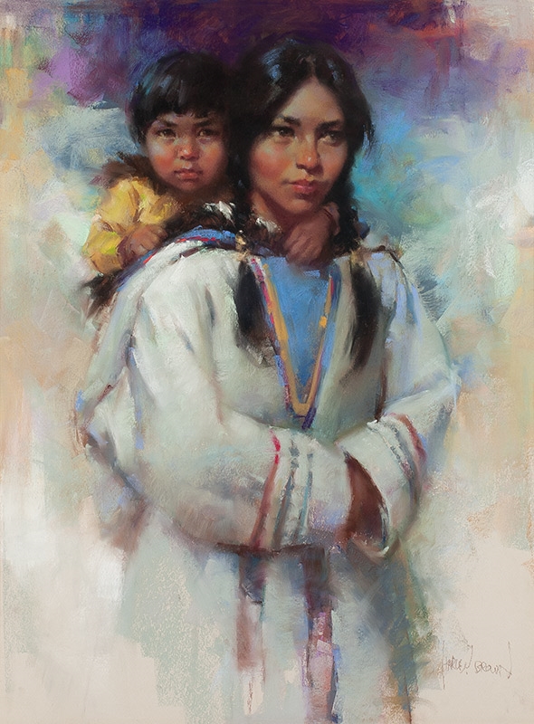 Harley Brown Northern Lights MutualArt