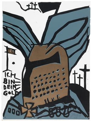 Hagen v. Tronje by Jonathan Meese, 2005