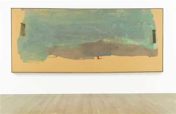 WHEN THE SNOW MELTS by Helen Frankenthaler, 1975