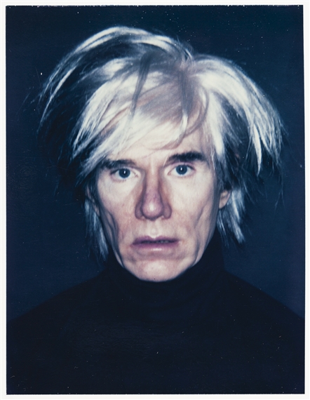Andy Warhol | SELF-PORTRAIT WITH FRIGHT WIG (1986) | MutualArt