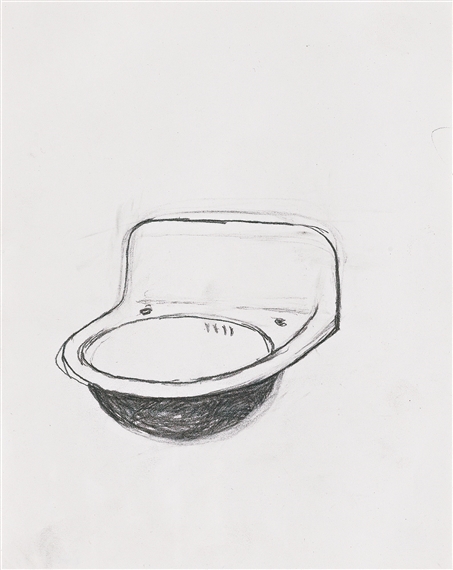 UNTITLED (SINK) by Robert Gober, 1984