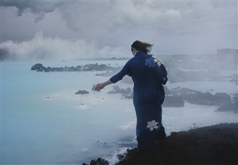 ICELAND PHOTO FOR "VOLCANO SAGA" #3 - Joan Jonas