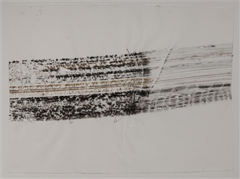 Burnout on paper with my 1977 Trans AM as a printing press using a yellow BF Goodrich Scorcher - Guy Overfelt