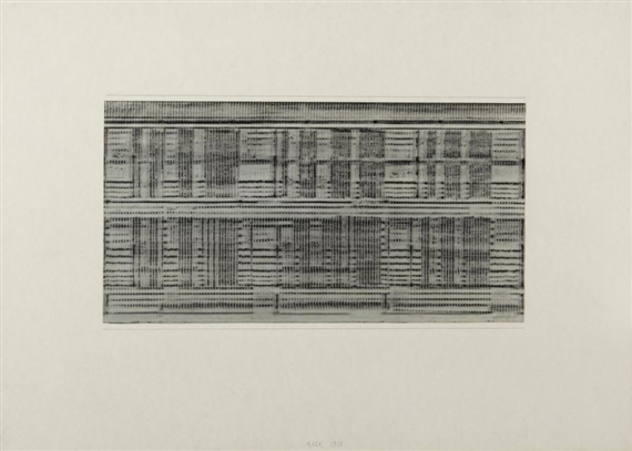 Untitled by Heinz Mack, 1958