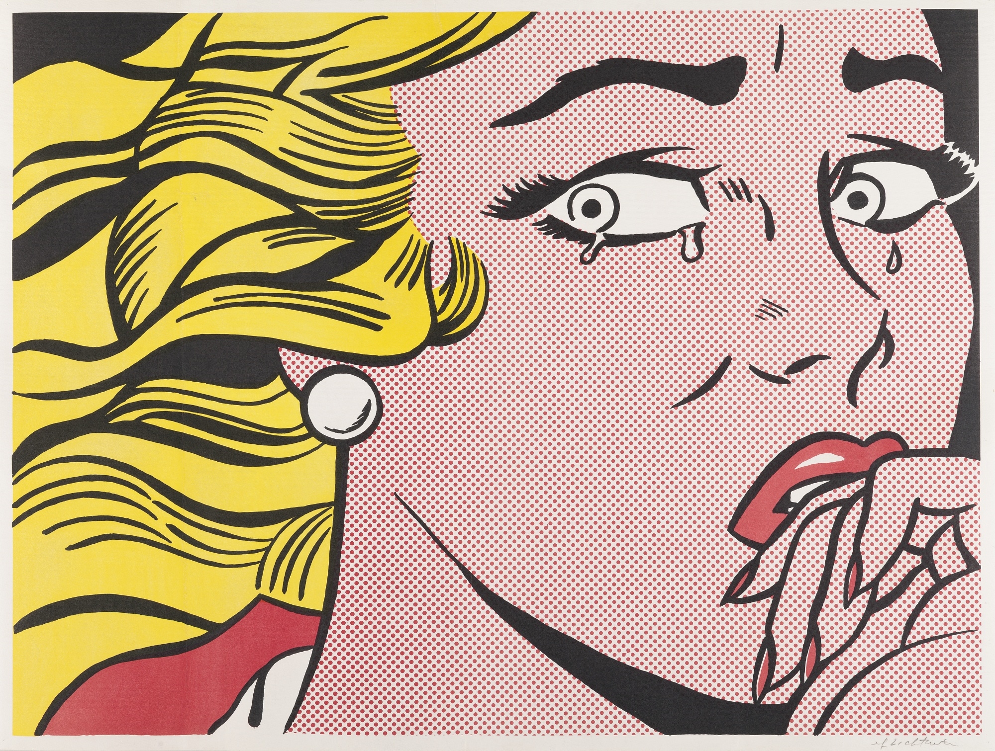 Roy Lichtenstein CRYING GIRL (C. II.1) (1963) MutualArt