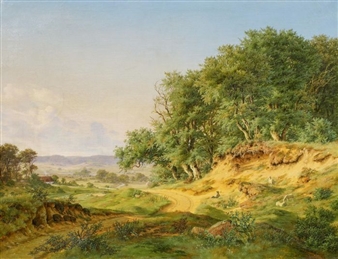 Broad Landscape - Julius Hellesen