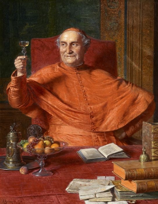 The Cardinal by Eduard von Grützner, 1914