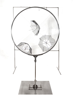 Lens with three umbrellas - George Zongolopoulos