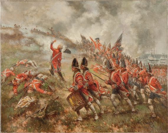 Edward Percy Moran | Revolutionary War Battle | MutualArt