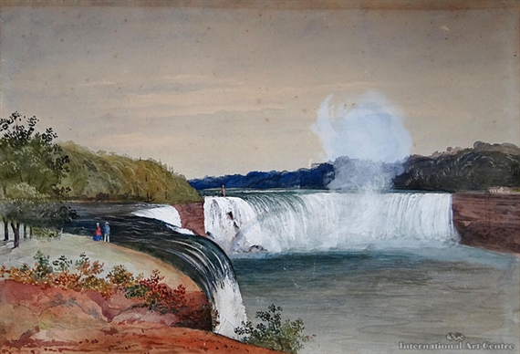 Niagara Falls, the Horseshoe with Terrapin Tower