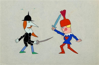 Rycerzyk Czerwonego Serduszka, folia animacyjna nr 65 b z serii Baśnie i waśnie - Bohdan Nowicki