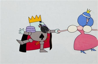 The knight of Red Hearts - King of Spades and Princess of Hearts, animation film  No. 5 - Bohdan Nowicki