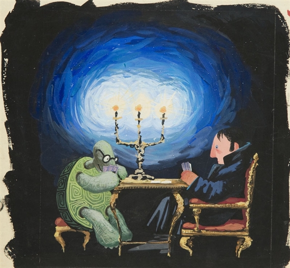 Miroslaw Pokora | Turtle postman, illustration for the book by Leon ...
