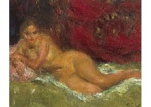 Nude by Torii Kiyonaga