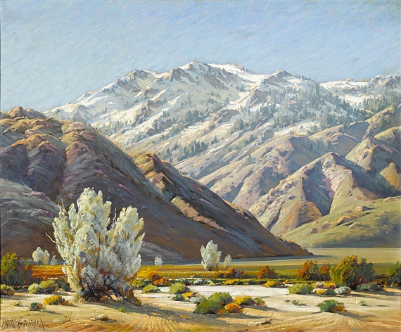 Near Smoke Tree Ranch, Palm Springs by Paul Grimm, 1939