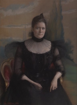 Portrett av Inga Johanne Berven - Asta Nørregaard