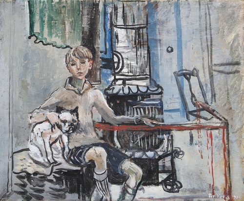 Guy in the Studio by Per Krohg, 1930