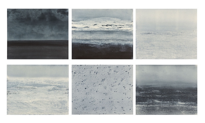 Artwork by Antonio Murado, 6 Works: Untitled (Arctic Series), Made of Oil on canvas