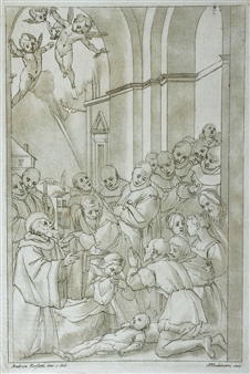 Saints Reviving a Child From Death - Stefano Mulinari