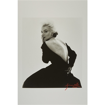 Bert Stern | Marilyn Monroe in a black dress | MutualArt