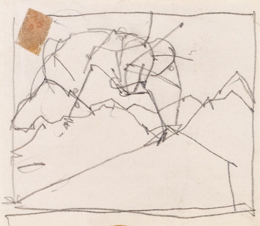Skizze by Egon Schiele, 1913
