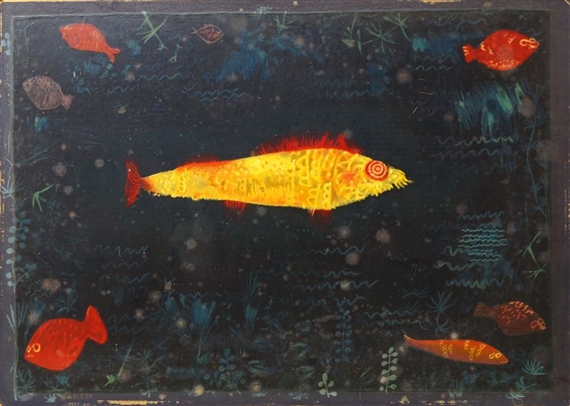 Paul Klee Goldener Fisch