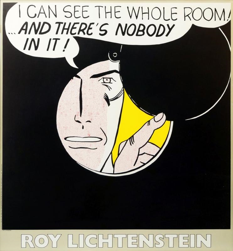 Roy Lichtenstein | I can See the Whole Room!...And There's Nobody In It ...