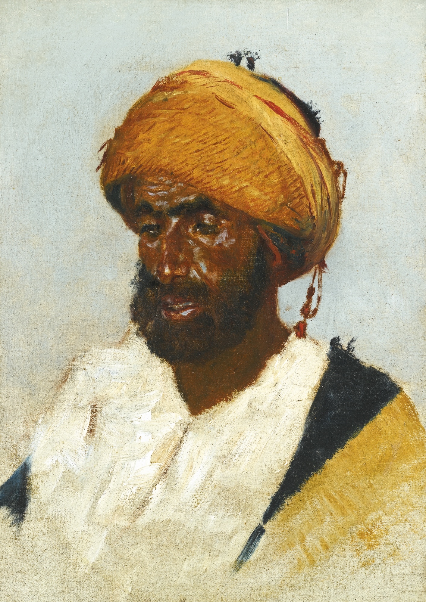 Vasilii Vasil'evich Vereshchagin | PORTRAIT OF AN ARAB | MutualArt