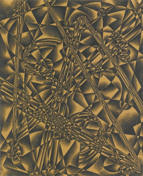 SPANNUNG (TENSION) by Thomas Ring, 1920