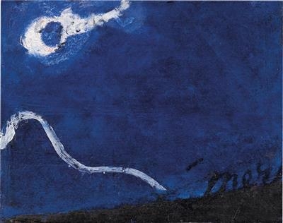 Portafortuna by Osvaldo Licini, 1950