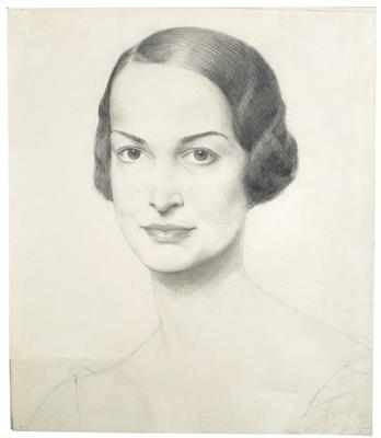 Portrait of Sofia Cantalupo by Cândido Portinari, 1934