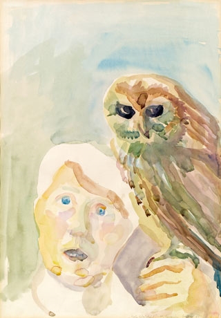 Hohe Weisheit by Maria Lassnig, 1981