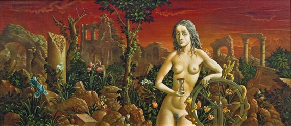 Die Vergänglichkeit by Peter Proksch, 1989 - 1990