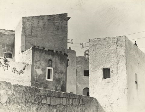 Calle que da al Convento de las Monjas, Ciudad de Ibiza by Raoul Hausmann, 1934