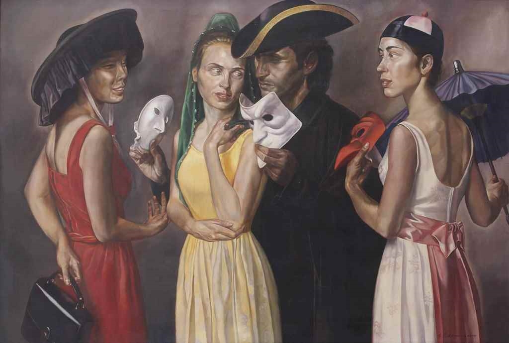 Masquerade by Gregorio Sciltian, 1936