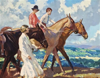 Morning ride - Frederic Whiting