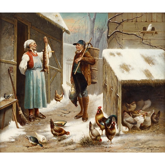 THE HUNTER'S CATCH by Emanuel Spitzer