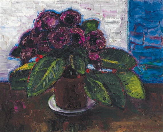 Gloxinia by István Moldován, 1980