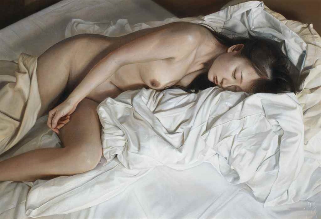 Artwork by Atsushi Suwa, Untitled, Made of oil on canvas.
