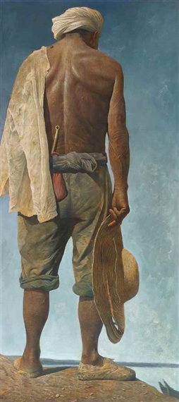 Across the River by Zhang Jun, 1984