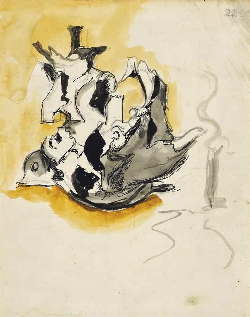 Graham Sutherland | Form in Estuary (1978) | MutualArt