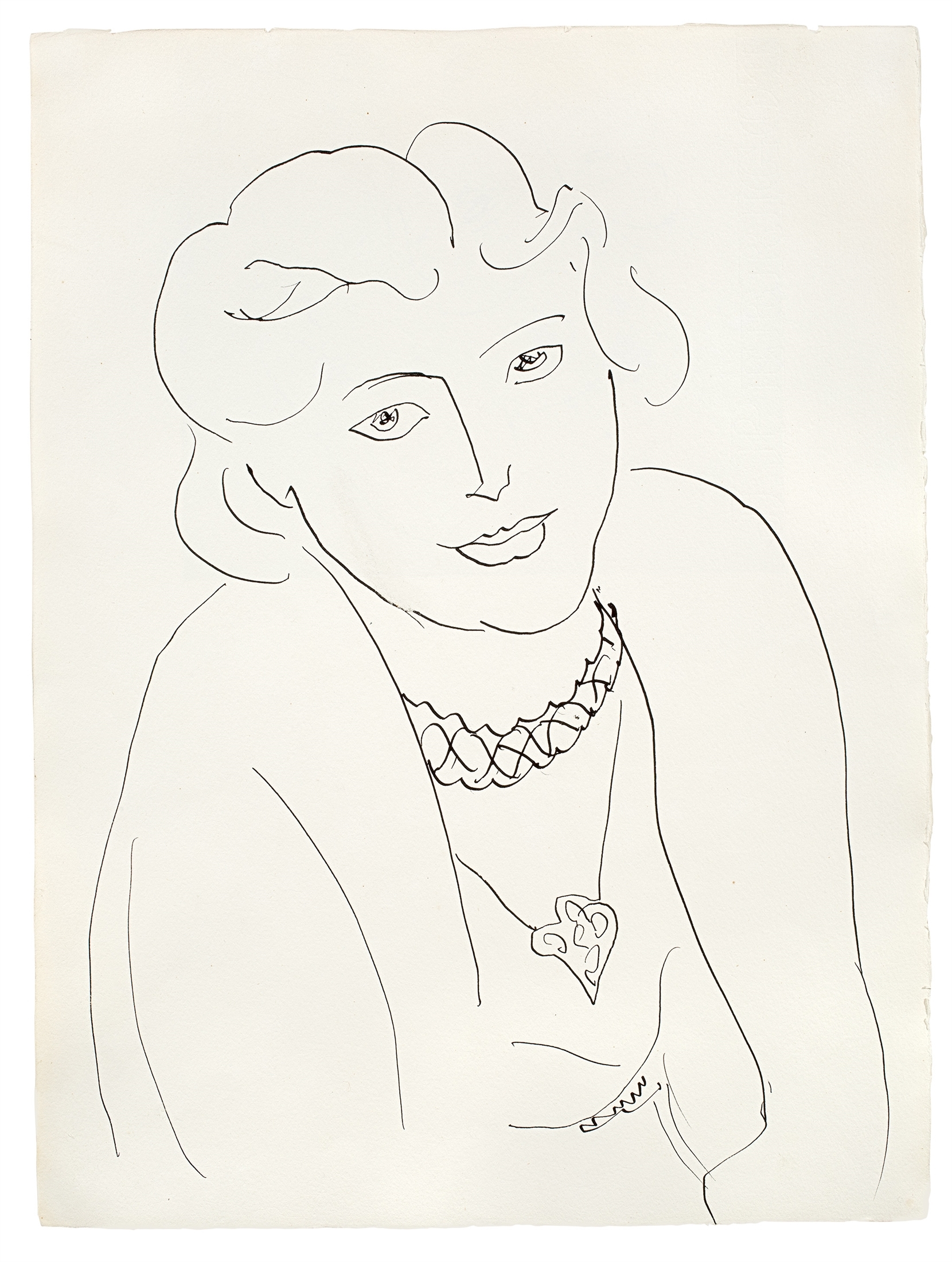 Henri Matisse Portrait Lydia (1936) MutualArt