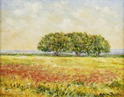 Landscape by Sylvia Purwin Figueiredo Hawk Trigoso