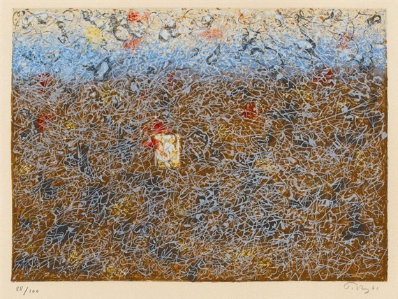Mark Tobey | Untitled (Composition) (1961) | MutualArt