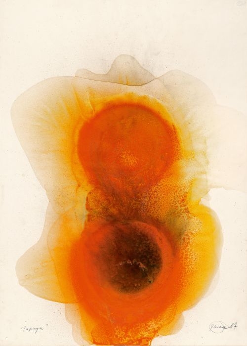 Papaya by Otto Piene, 1987