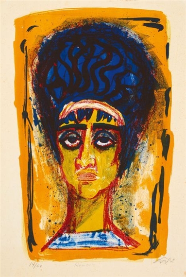 Female Roman by Otto Dix, 1962